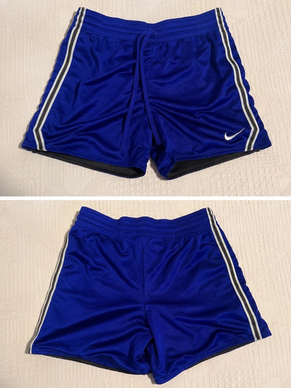 Nike Dri-FIT Royal Blue Mesh Athletic Shorts XS